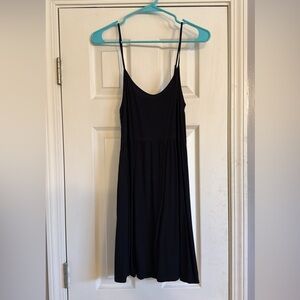 Old Navy Black Spaghetti Strap Dress